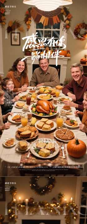 感恩节海报
