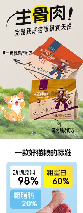 猫粮电商详情页