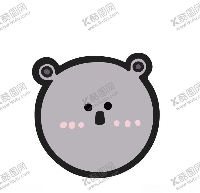 编号：28724707032110585124【酷图网】源文件下载-卡通熊头