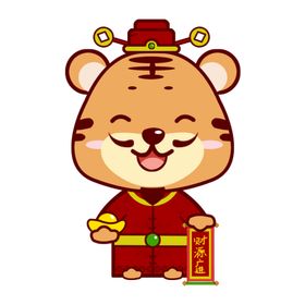 迎新年财神到