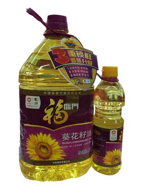 福临门葵花籽油5L700ml