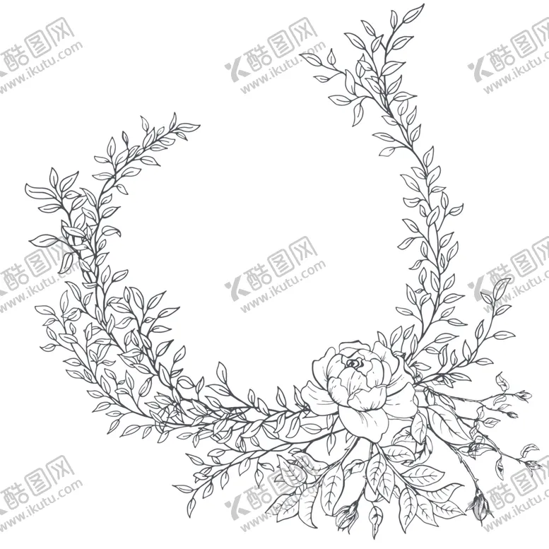 编号：45010307010746397091【酷图网】源文件下载-手绘植物