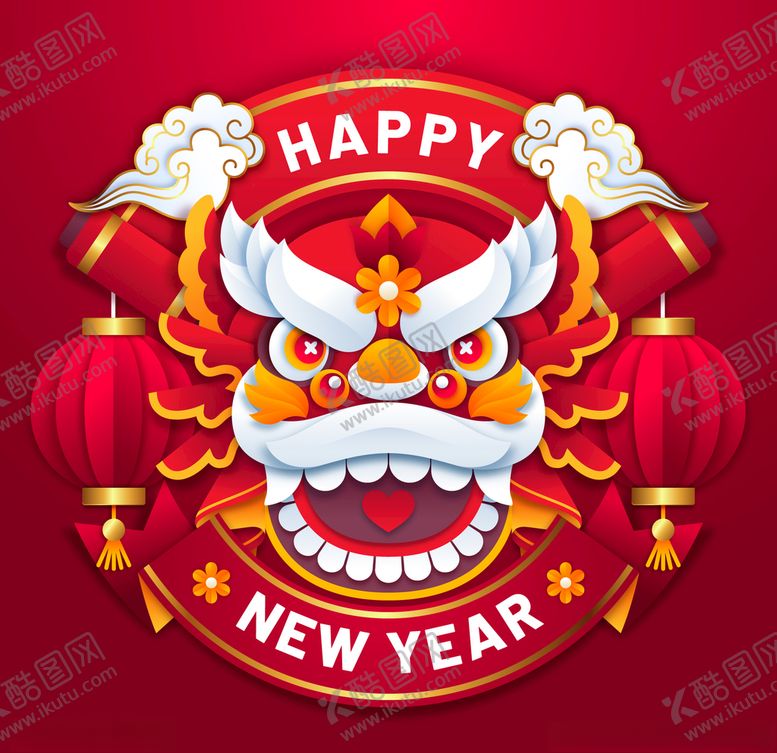 编号：10838910240946371786【酷图网】源文件下载-2020新年海报