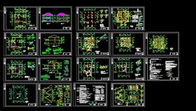 别墅全套图纸