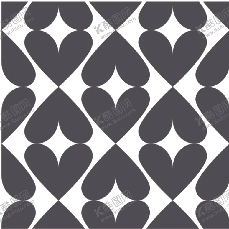 编号：26374609181535113619【酷图网】源文件下载-黑白简约花纹图案设计