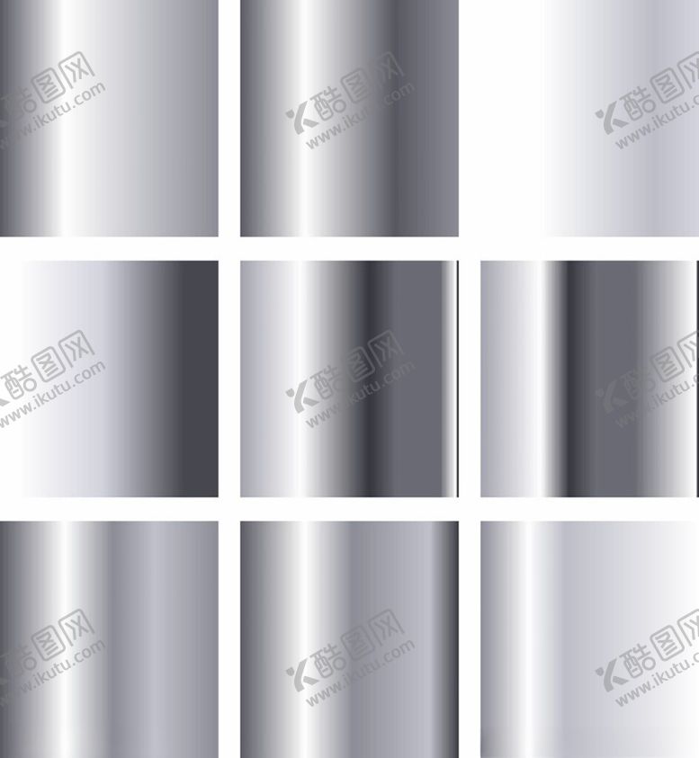 编号：91542203012034429773【酷图网】源文件下载-不锈钢渐变色