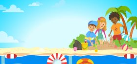 夏季沙滩