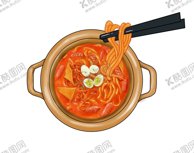 编号：55012403090226481224【酷图网】源文件下载-泡面插画