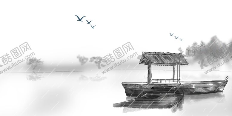 编号：82527811302131271465【酷图网】源文件下载-古典水墨山水