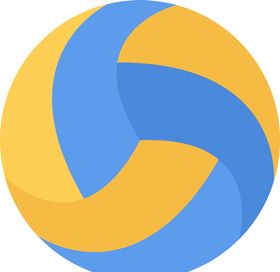 排球UI标识标志