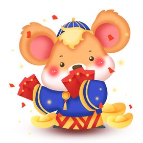 鼠年春节鼠年迎新春鼠年新年