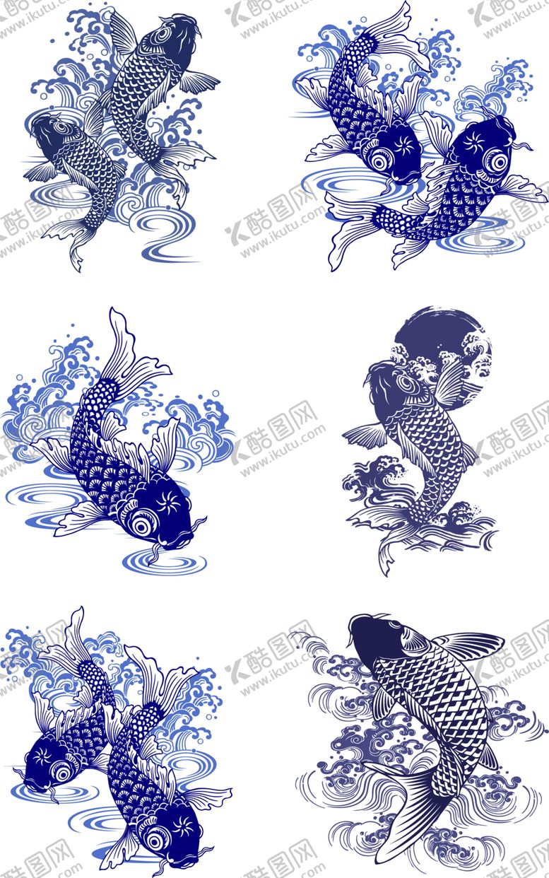 编号：62009805040614214575【酷图网】源文件下载-锦鲤