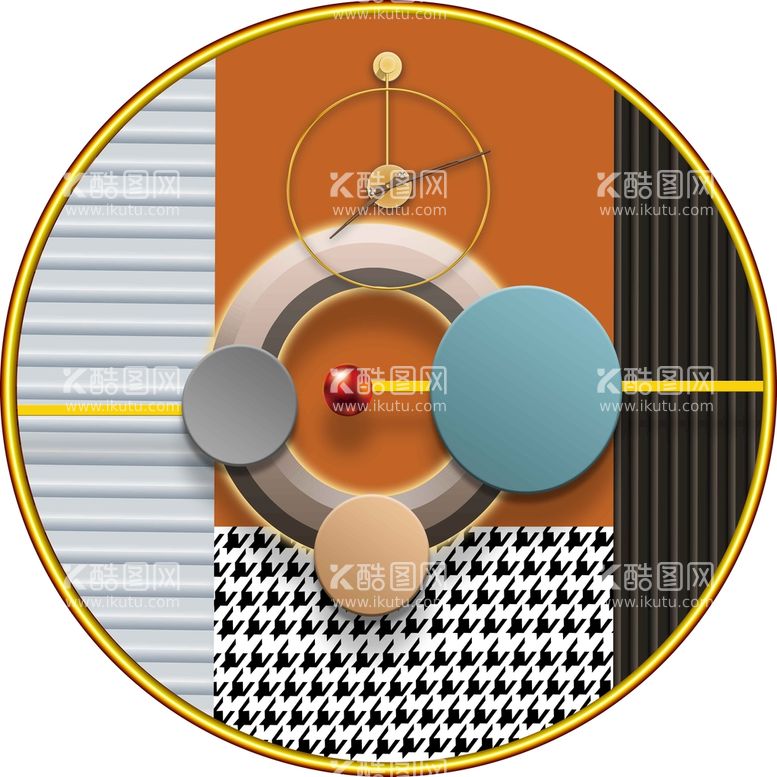 编号：04689210071218174623【酷图网】源文件下载-北欧圆形装饰画