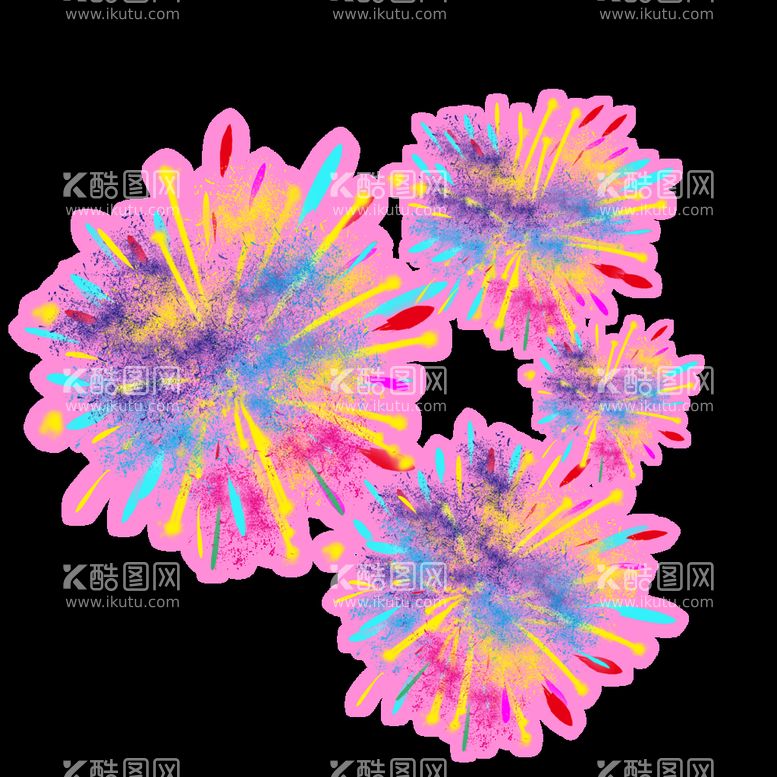 编号：34945311200650018750【酷图网】源文件下载-烟花图片