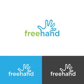 握手手势LOGO掌标识
