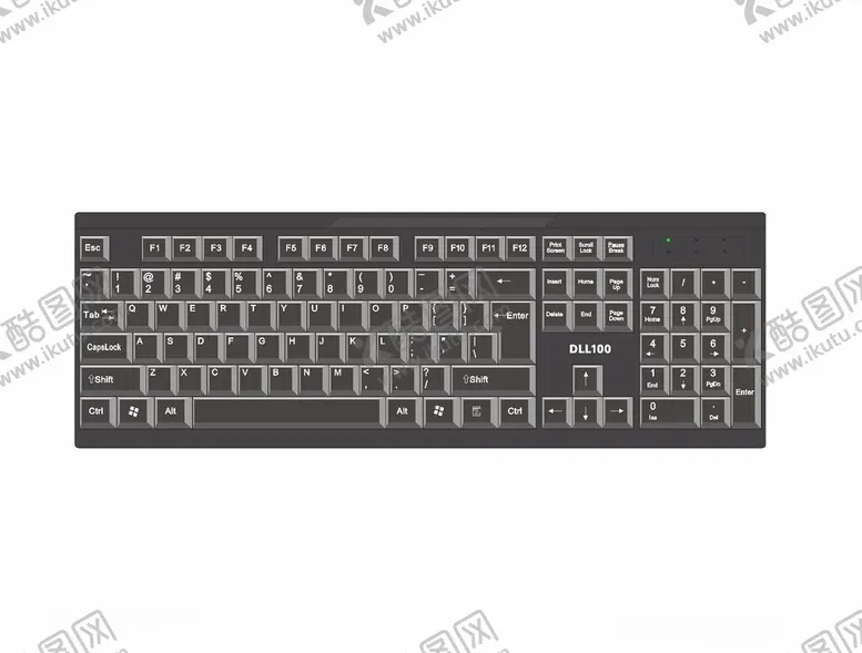编号：60046202061515048860【酷图网】源文件下载-矢量键盘
