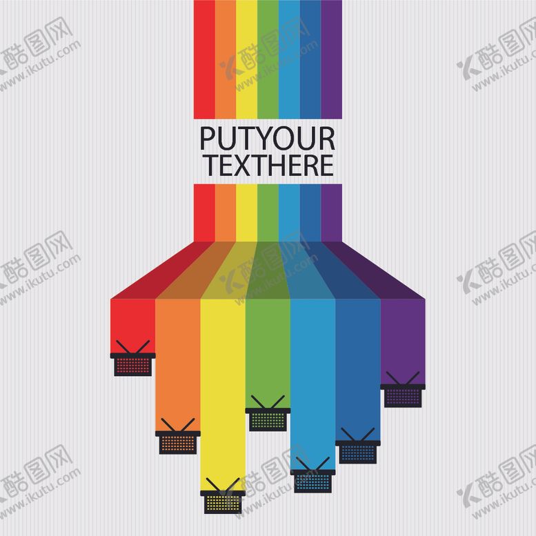 编号：41762109190504573289【酷图网】源文件下载-彩虹彩色背景