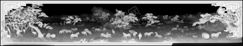 编号：50330909181229174265【酷图网】源文件下载-百马图灰度图