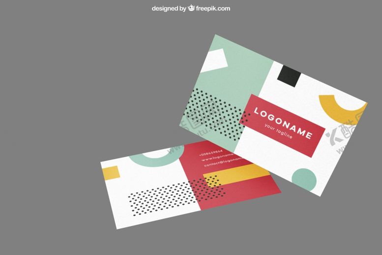 编号：40141710211610009657【酷图网】源文件下载-名片样机