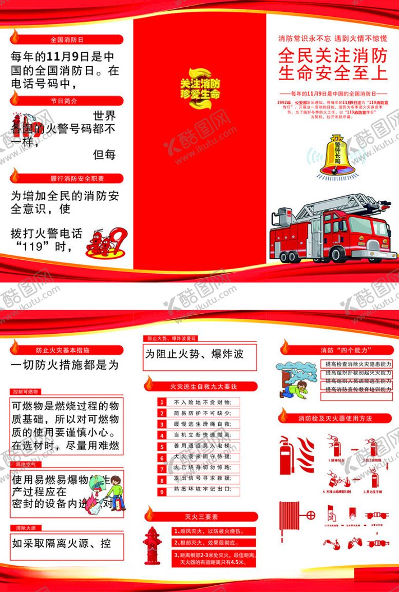 编号：38417704020020088451【酷图网】源文件下载-消防主题文化墙设计