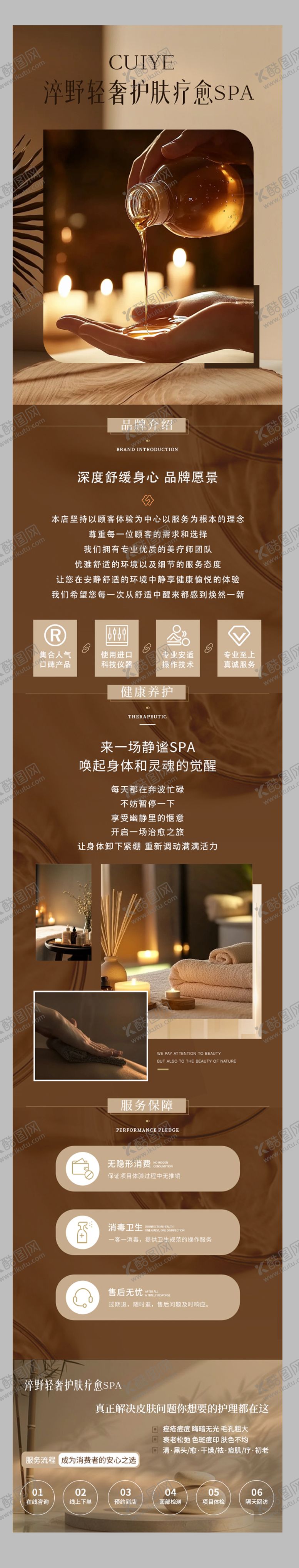 编号：29677110010141518016【酷图网】源文件下载-护肤疗愈spa长图