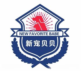 宠物logo标志扁平化设计