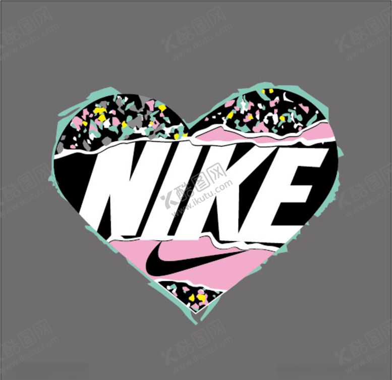 编号：72478509190831178397【酷图网】源文件下载-耐克爱心