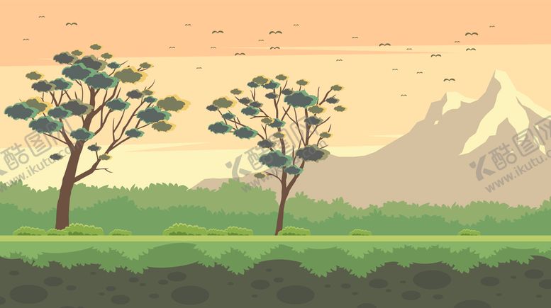 编号：66401210030049079199【酷图网】源文件下载-风景插画