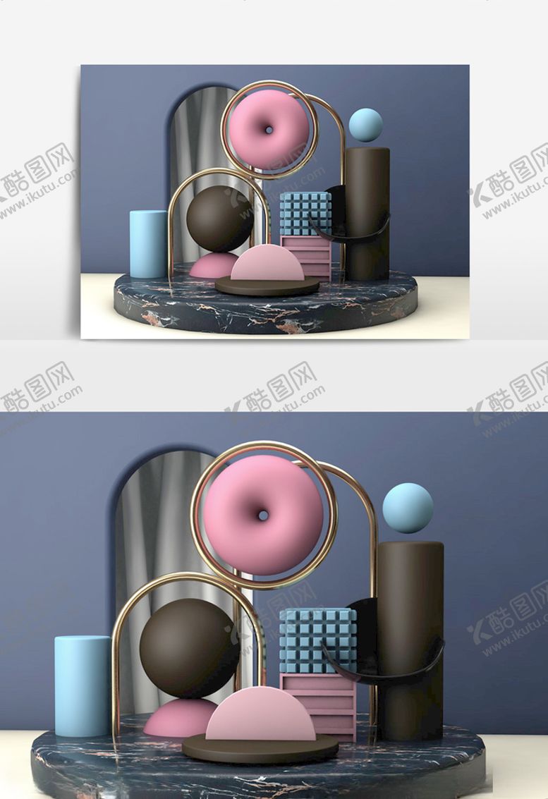 编号：76977303152000363464【酷图网】源文件下载-c4d电商素材