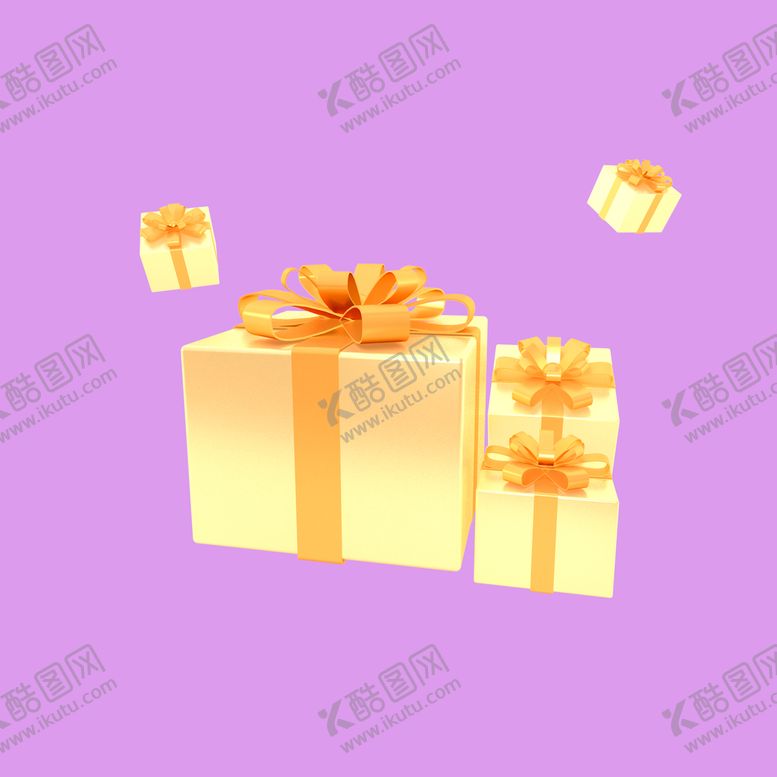 编号：15689309152123144739【酷图网】源文件下载-3D礼物礼品3D素材