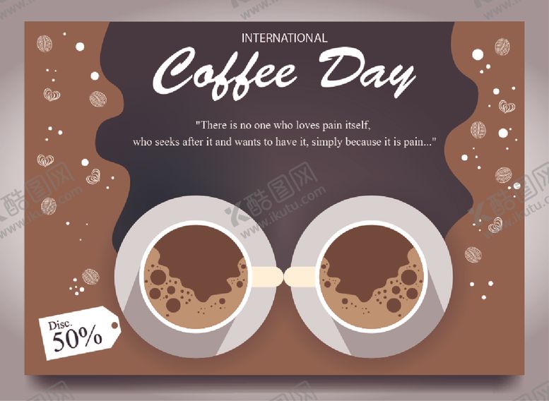 编号：89270809172305087146【酷图网】源文件下载-咖啡促销背景