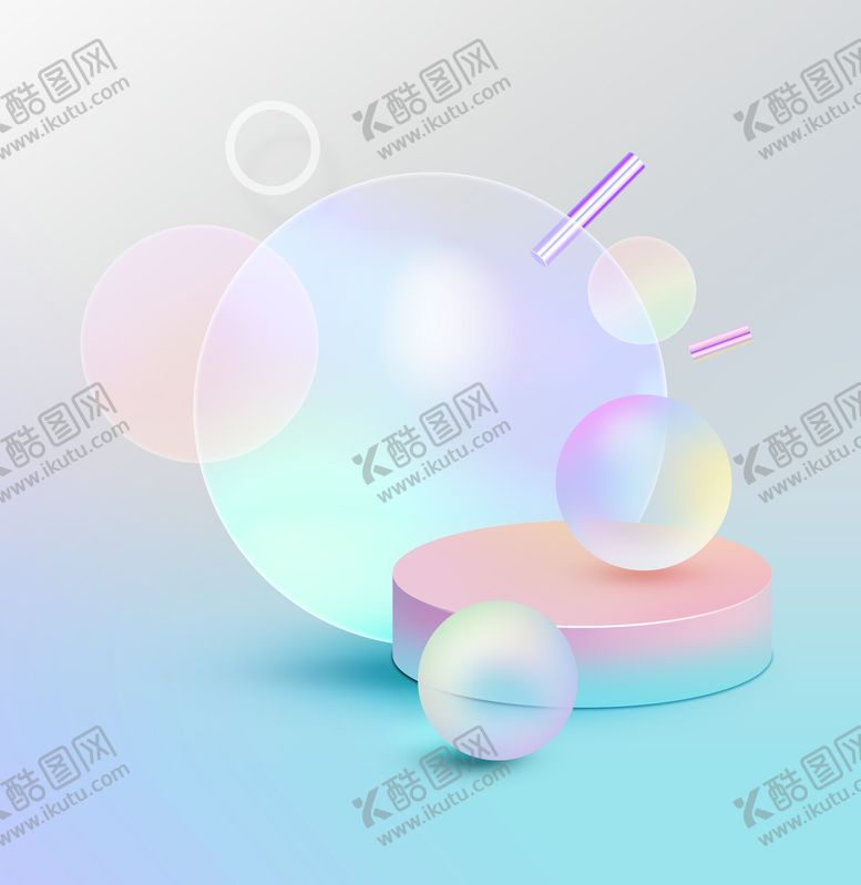 编号：48713610091858233514【酷图网】源文件下载-清新时尚几何体背景