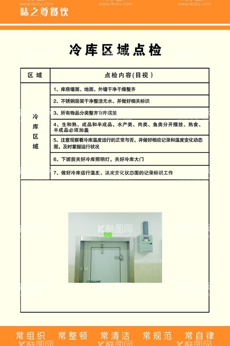 编号：61497010080632416738【酷图网】源文件下载-食堂五常标识