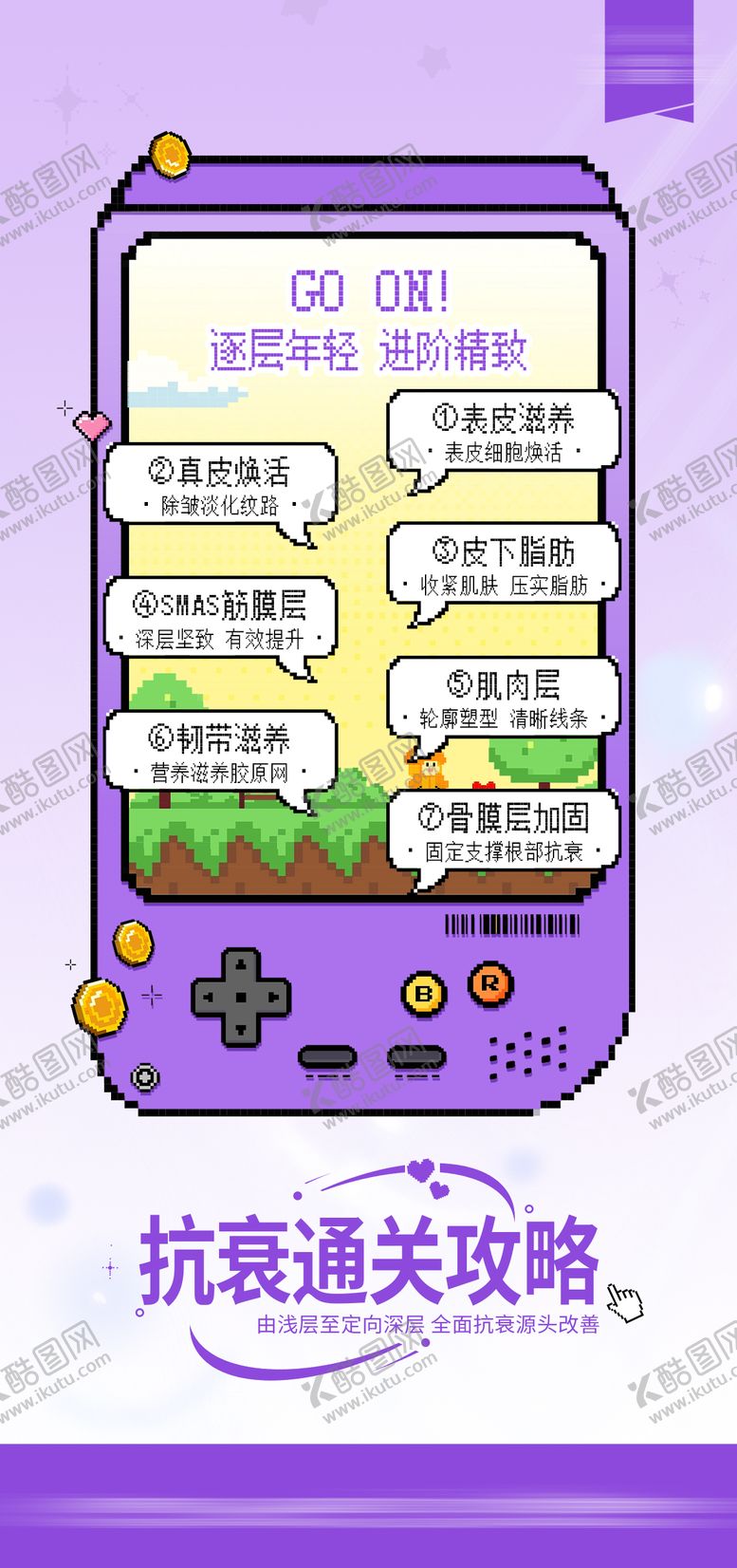 编号：58223503262257516363【酷图网】源文件下载-医美抗衰科普海报