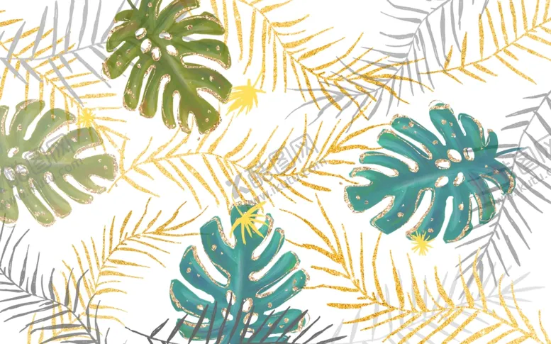 编号：46940909141317202607【酷图网】源文件下载-文艺北欧背景墙壁纸