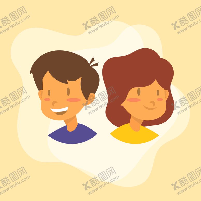 编号：70150709271354572724【酷图网】源文件下载-矢量人物素材