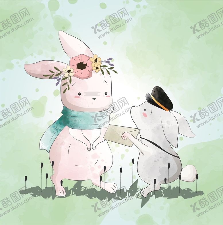 编号：82179609121902250921【酷图网】源文件下载-卡通兔子