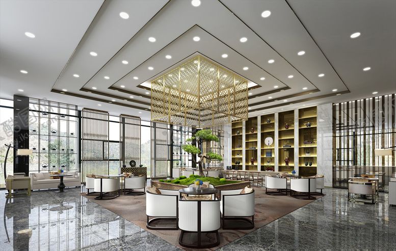 编号：19001810052245407694【酷图网】源文件下载-接待厅