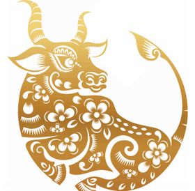 牛年牛牛头图标素材