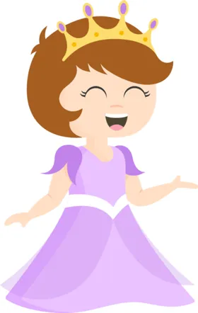 公主童话插图手绘