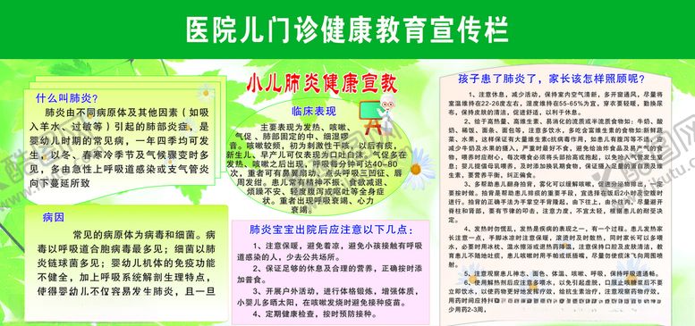 编号：35772609221427052203【酷图网】源文件下载-健康教育宣传栏