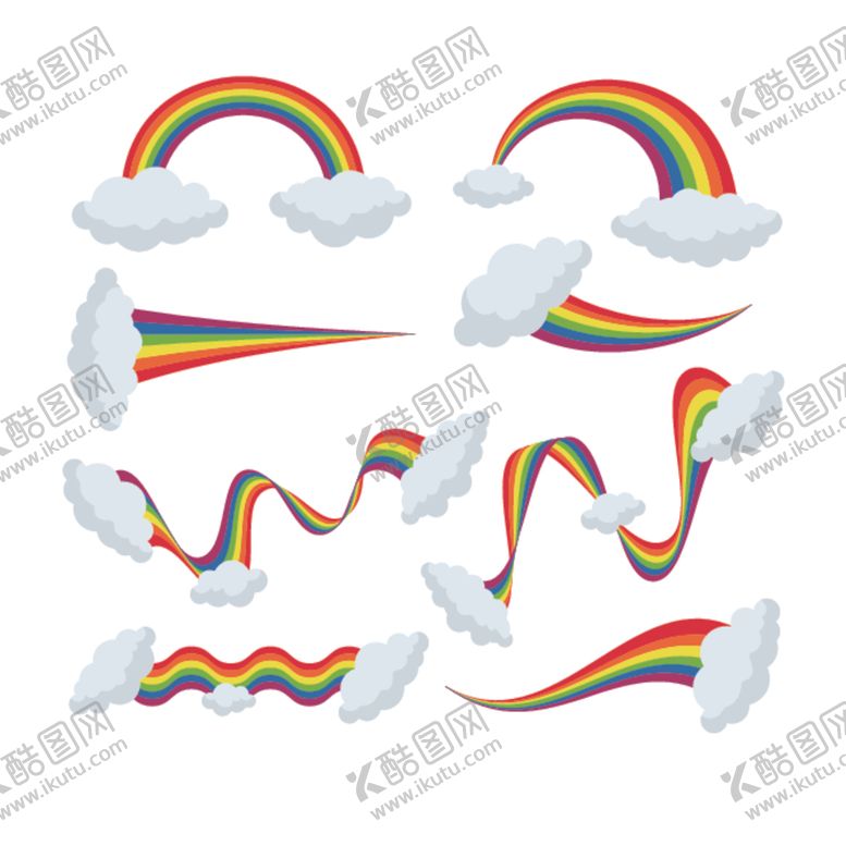 编号：44850004272358509254【酷图网】源文件下载-彩虹彩色背景