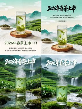 2026年春茶上市宣传海报