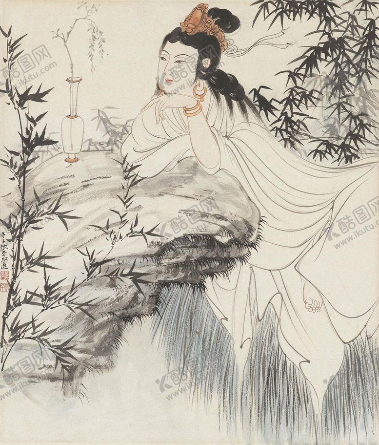 编号：25138709212213415468【酷图网】源文件下载-张大千国画