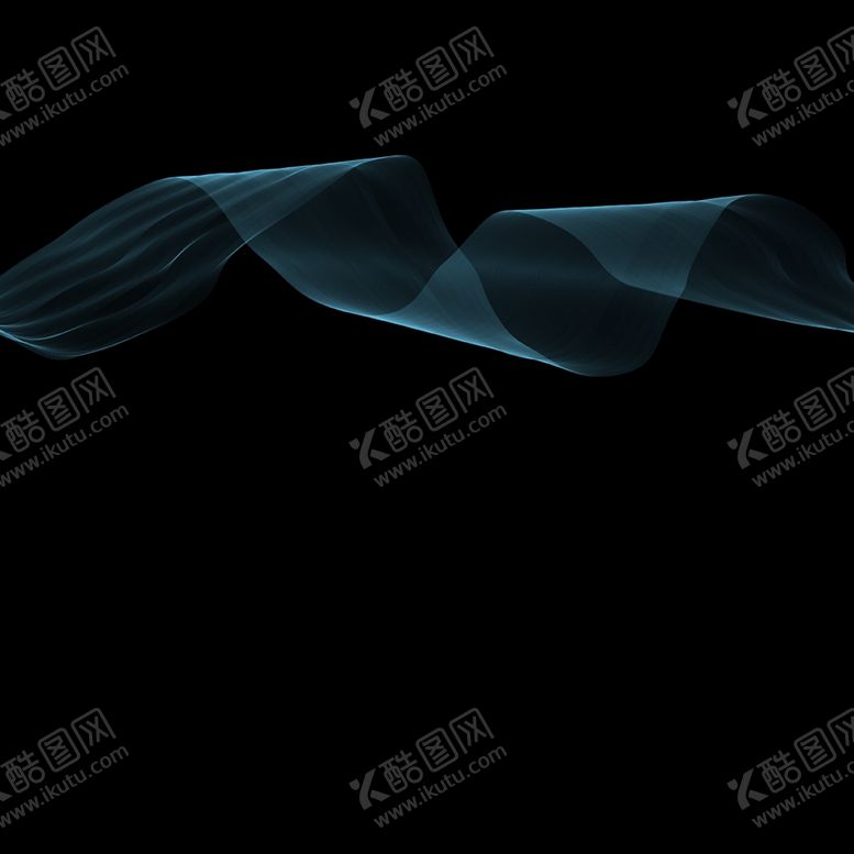 编号：46480806250014046042【酷图网】源文件下载-蓝色飘带