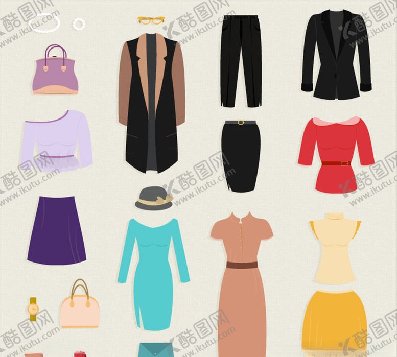 编号：71035709141446473277【酷图网】源文件下载-矢量衣服