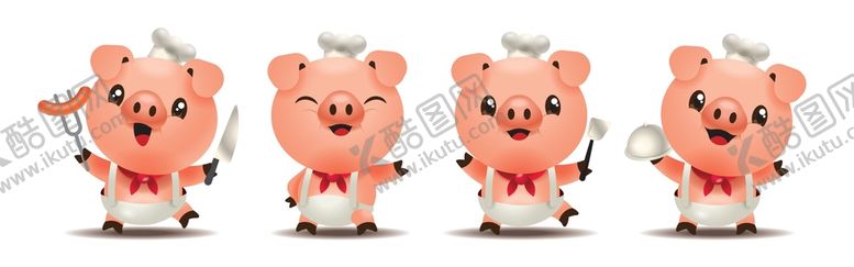 编号：01326409251058259025【酷图网】源文件下载-卡通小猪