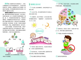 儿童龋病患者健康指引三折页