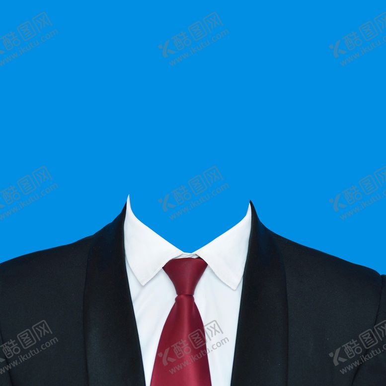 编号：98620710051737159248【酷图网】源文件下载-证件照男服装