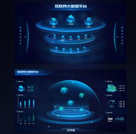 互联网大数据平台UI1界面设计